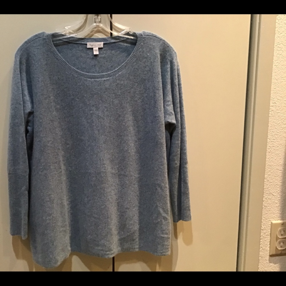 Garnet Hill Cashmere sweater